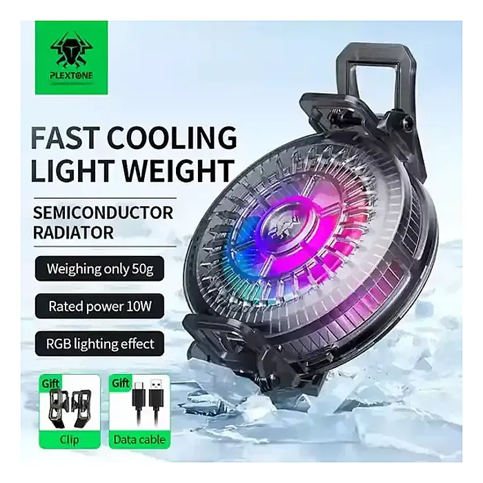 Plextone UF1 RGB Magnetic Radiator Phone Cooler